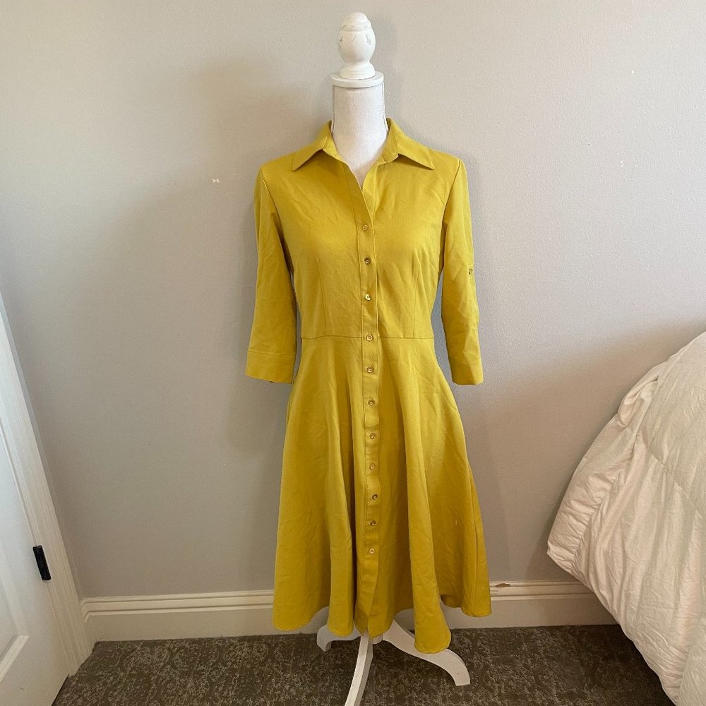 Sharagano 3/4 Sleeve Dress